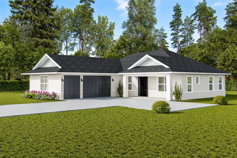 The Haven, Zorn Construction & Development, 3 car garage home